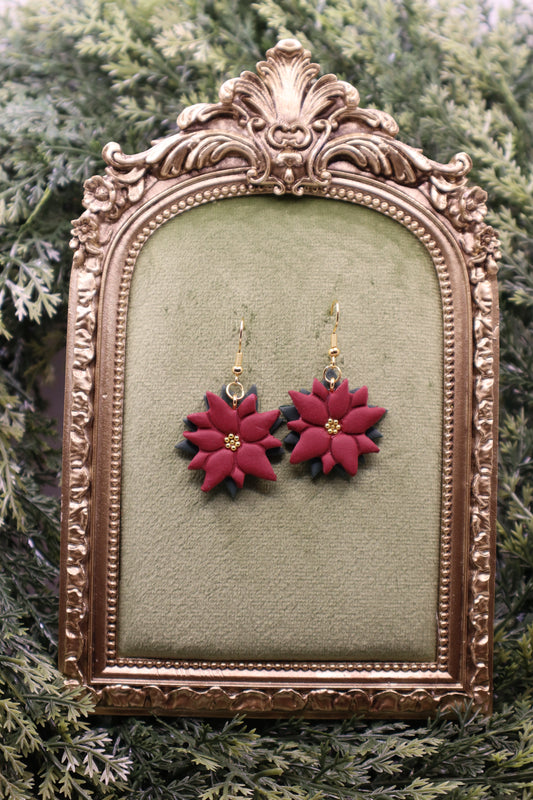 Poinsettia Dangle