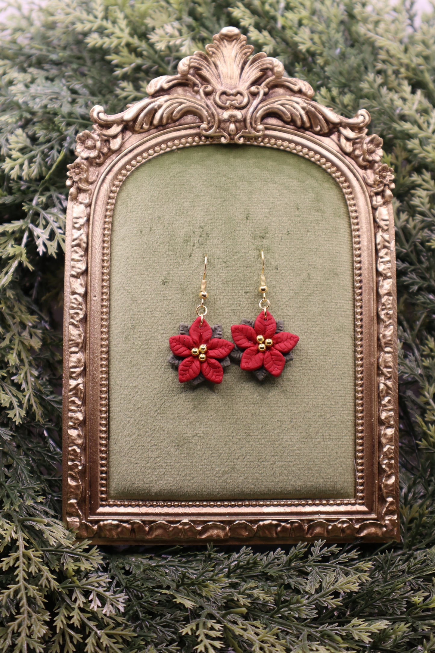 Poinsettia Dangle (small)