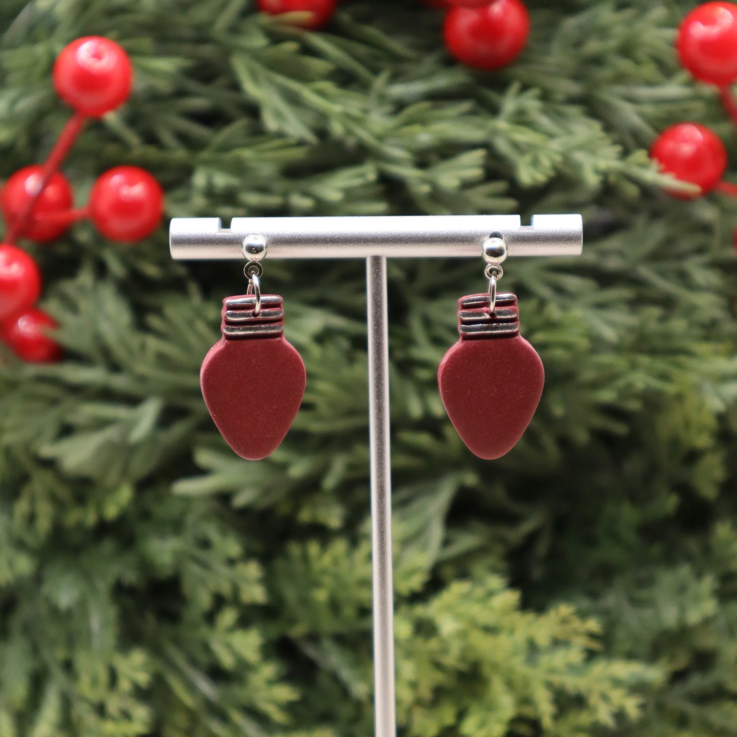 Christmas Light Dangle Earrings
