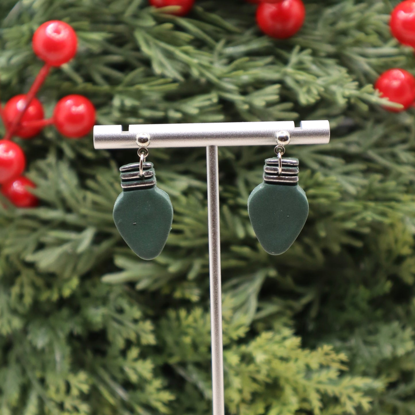 Christmas Light Dangle Earrings