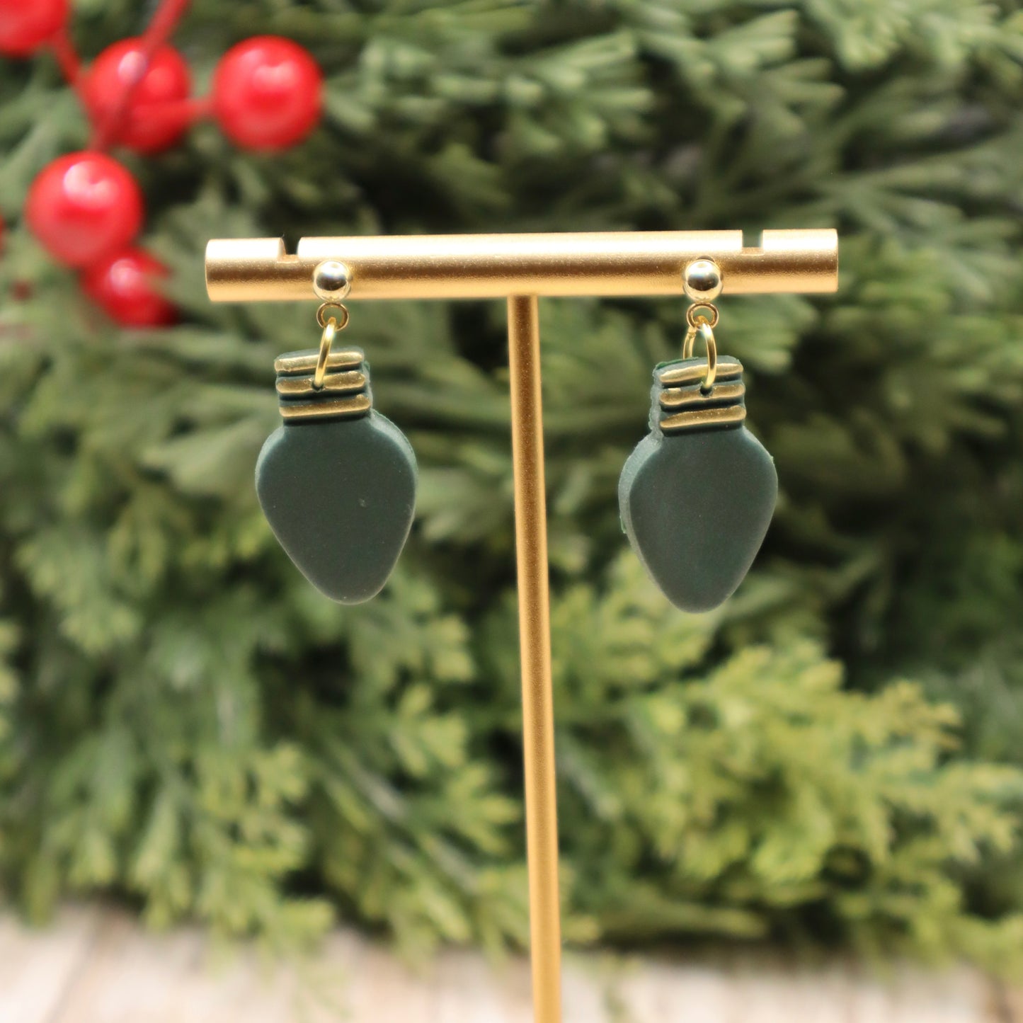 Christmas Light Dangle Earrings