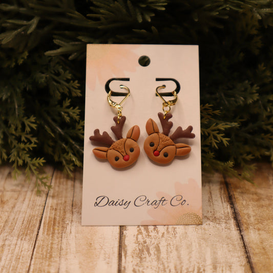 Reindeer Earrings
