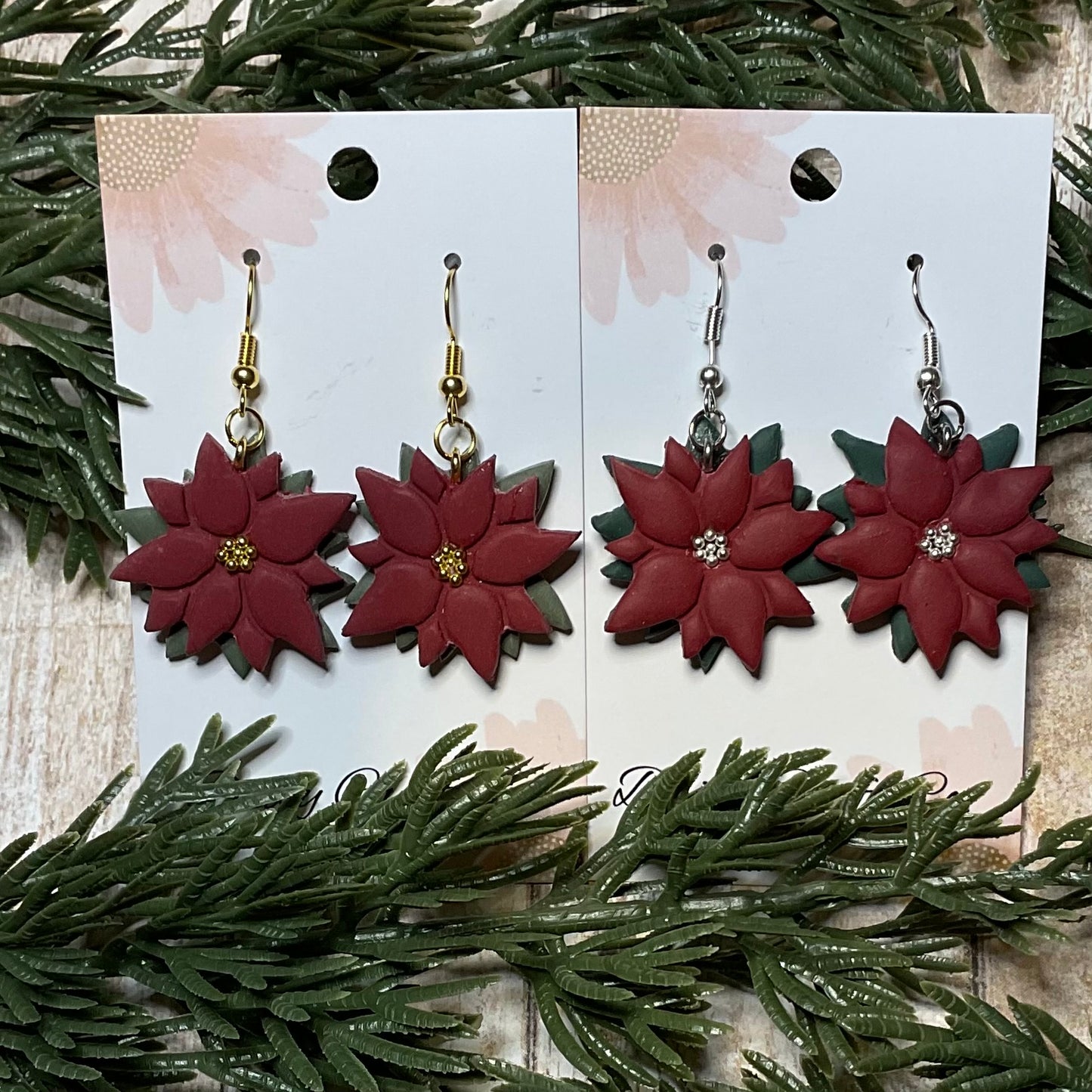 Poinsettia Dangle