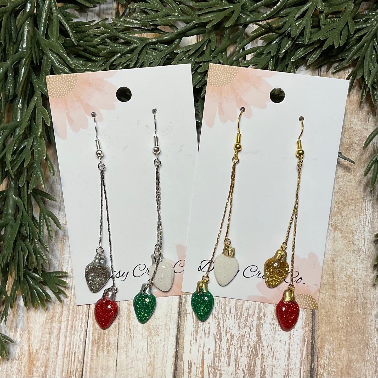 Christmas Light Chain Dangles